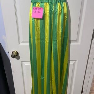 Emy Ave High Voltage Satin Pants